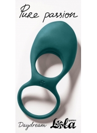 Зеленое эрекционное виброкольцо Daydream - Lola Games - в Мытищах купить с доставкой