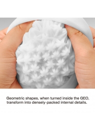 Белый мастурбатор Tenga Geo Coral - Tenga - в Мытищах купить с доставкой
