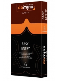 Презервативы с увеличенным количеством смазки DOMINO Easy Entry - 6 шт. - Domino - купить с доставкой в Мытищах