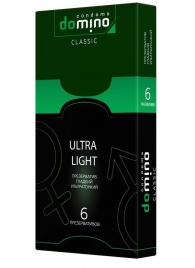 Супертонкие презервативы DOMINO Ultra Light - 6 шт. - Domino - купить с доставкой в Мытищах