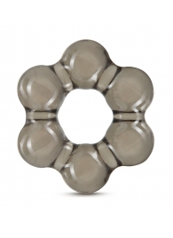 Дымчатое эрекционное кольцо Stay Hard Thick Bead Cock Ring - Blush Novelties - в Мытищах купить с доставкой