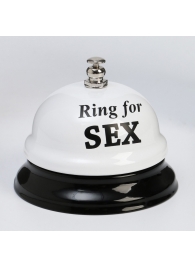 Настольный звонок RING FOR SEX - Сима-Ленд - купить с доставкой в Мытищах