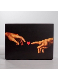 Складная коробка Love - 16 х 23 см. - Сима-Ленд - купить с доставкой в Мытищах