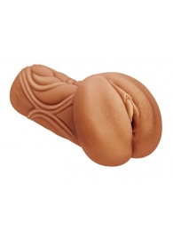 Кофейный мастурбатор-вагина Dumpling - Lola Games - в Мытищах купить с доставкой