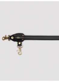 Черная распорка для ног Bound to You Faux Leather Spreader Bar - 50,8 см. - Fifty Shades of Grey - купить с доставкой в Мытищах