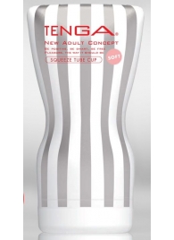 Мастурбатор TENGA Squeeze Tube Cup Soft - Tenga - в Мытищах купить с доставкой