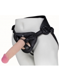 Пояс харнесс BEST UNI strap с 2 сменными насадками - 18,5 и 16 см. - LOVETOY (А-Полимер) - купить с доставкой в Мытищах