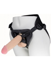 Пояс харнесс BEST UNI strap с 2 насадками - 18 и 22 см. - LOVETOY (А-Полимер) - купить с доставкой в Мытищах