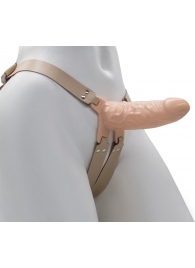 Телесный мужской парапротез MEN STYLE - 15 см. - LOVETOY (А-Полимер) - купить с доставкой в Мытищах