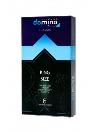 Презервативы увеличенного размера DOMINO Classic King size - 6 шт. - Domino - купить с доставкой в Мытищах