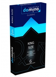 Презервативы увеличенного размера DOMINO Classic King size - 6 шт. - Domino - купить с доставкой в Мытищах
