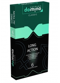Презервативы с пролонгирующим эффектом DOMINO Classic Long action - 6 шт. - Domino - купить с доставкой в Мытищах