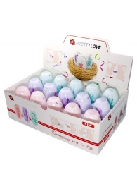 Набор из 15 мини-мастурбаторов Fantastic Egg Hard Boiled - Baile - в Мытищах купить с доставкой