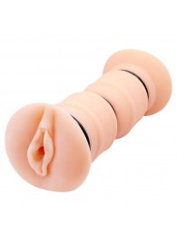 Телесный вибромастурбатор-вагина Michelle - Baile - в Мытищах купить с доставкой