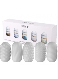 Набор из 5 мастурбаторов Hedy X5 Mixed - Svakom - в Мытищах купить с доставкой