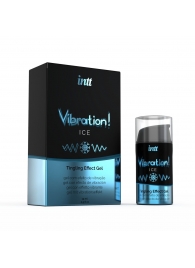 Жидкий интимный гель с эффектом вибрации Vibration! Ice - 15 мл. - INTT - купить с доставкой в Мытищах