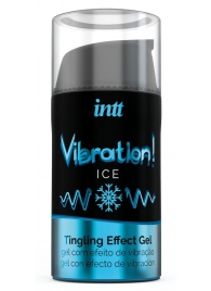 Жидкий интимный гель с эффектом вибрации Vibration! Ice - 15 мл. - INTT - купить с доставкой в Мытищах