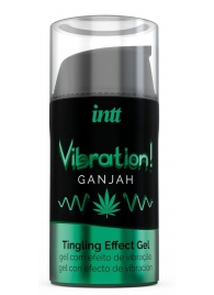 Жидкий интимный гель с эффектом вибрации Vibration! Ganjah - 15 мл. - INTT - купить с доставкой в Мытищах