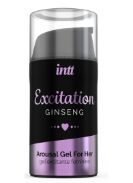 Женский возбуждающий интимный гель Excitation Ginseng - 15 мл. - INTT - купить с доставкой в Мытищах