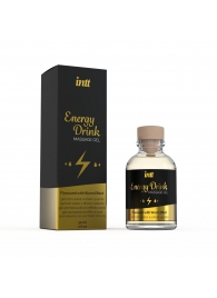 Массажный гель с согревающим эффектом Energy Drink - 30 мл. - INTT - купить с доставкой в Мытищах