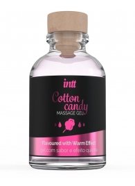 Массажный гель с согревающим эффектом Cotton Candy - 30 мл. - INTT - купить с доставкой в Мытищах