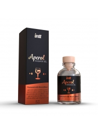 Массажный гель с согревающим эффектом Aperol - 30 мл. - INTT - купить с доставкой в Мытищах