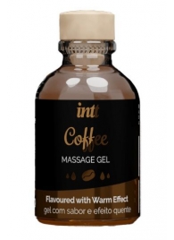 Массажный гель с согревающим эффектом Coffee - 30 мл. - INTT - купить с доставкой в Мытищах