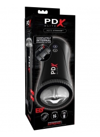 Черный автоматический мастурбатор-ротик Moto Stroker - Pipedream - в Мытищах купить с доставкой