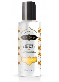 Гель-лубрикант на водной основе Divine Nectars Vanilla с ароматом ванили - 150 мл. - Kama Sutra - купить с доставкой в Мытищах