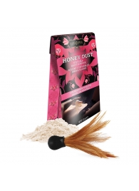 Пудра для тела Honey Dust Body Powder с ароматом клубники - 28 гр. - Kama Sutra - купить с доставкой в Мытищах