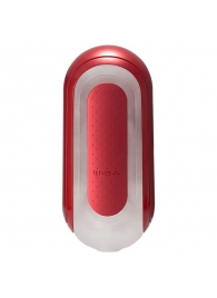 Красный мастурбатор Flip Zero Red   Warmer с подогревом - Tenga - в Мытищах купить с доставкой