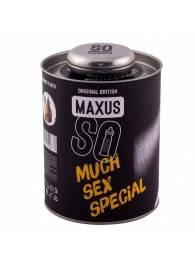 Текстурированные презервативы в кейсе MAXUS So Much Sex - 100 шт. - Maxus - купить с доставкой в Мытищах