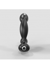 Черный вибромассажер простаты и промежности Prostate Pro с пультом ДУ - Bathmate - в Мытищах купить с доставкой