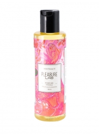 Массажное масло Pleasure Lab Delicate с ароматом пиона и пачули - 100 мл. - Pleasure Lab - купить с доставкой в Мытищах