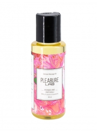 Массажное масло Pleasure Lab Delicate с ароматом пиона и пачули - 50 мл. - Pleasure Lab - купить с доставкой в Мытищах