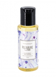 Массажное масло Pleasure Lab Enchanting с ароматом черной смородины и лаванды - 50 мл. - Pleasure Lab - купить с доставкой в Мытищах