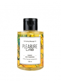 Массажное масло Pleasure Lab Refreshing с ароматом манго и мандарина - 100 мл. - Pleasure Lab - купить с доставкой в Мытищах