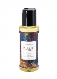 Массажное масло Pleasure Lab Relaxing с ароматом винограда и инжира - 50 мл. - Pleasure Lab - купить с доставкой в Мытищах