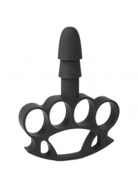 Кастет с штырьком для насадок Vac-U-Lock Knuckle Up - Doc Johnson - купить с доставкой в Мытищах