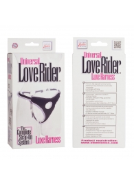 Трусы для страпона с универсальным креплением Universal Love Rider Luxe Harness - California Exotic Novelties - купить с доставкой в Мытищах