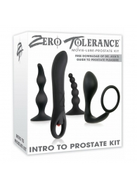 Набор стимуляторов простаты Intro To Prostate Kit - Zero Tolerance - в Мытищах купить с доставкой