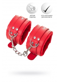 Красные оковы Anonymo из искусственной кожи - ToyFa - купить с доставкой в Мытищах