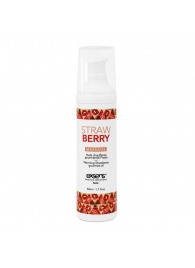 Разогревающее массажное масло  с ароматом клубники Gourmet Strawberry - 50 мл. - Exsens - купить с доставкой в Мытищах