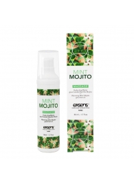 Разогревающее массажное масло с ароматом мохито Gourmet Mint Mojito - 50 мл. - Exsens - купить с доставкой в Мытищах