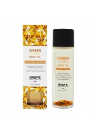 Органическое массажное масло AMBER JOJOBA - 100 мл. - Exsens - купить с доставкой в Мытищах