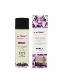 Органическое массажное масло AMETHYST SWEET ALMOND - 100 мл. - Exsens - купить с доставкой в Мытищах