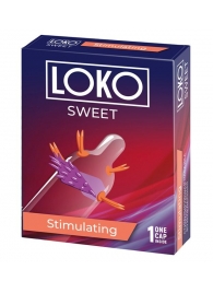 Стимулирующая насадка на пенис LOKO SWEET с возбуждающим эффектом - Sitabella - в Мытищах купить с доставкой