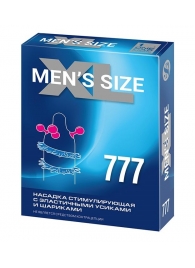 Стимулирующая насадка на пенис MEN SIZE 777 - Sitabella - в Мытищах купить с доставкой