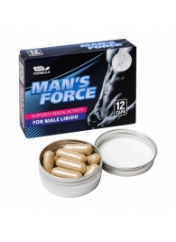 Пищевой концентрат для мужчин MANS FORCE  - 12 капсул - Sitabella - купить с доставкой в Мытищах
