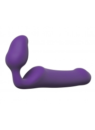 Фиолетовый безремневой страпон Queens L - Adrien Lastic - купить с доставкой в Мытищах